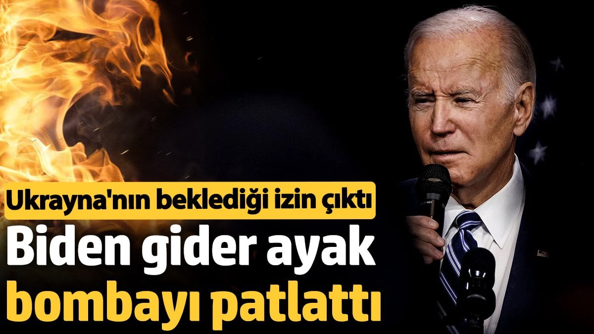 Biden, Ukrayna’ya uzun menzilli füzeleri Rusya içindeki hedefleri vurma yetkisi verdi